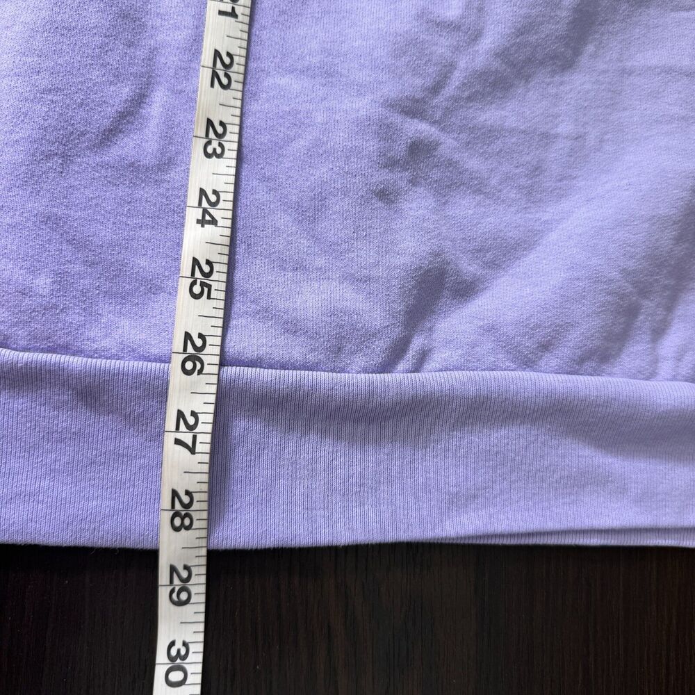Noon Goons Sweater Men Large Logo Fleece Pullover Sweatshirt Streetwear Lavender - Picture 13 of 14